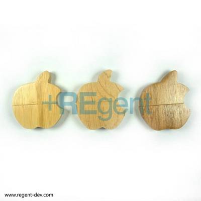 UD148 - 木製蘋果USB手指